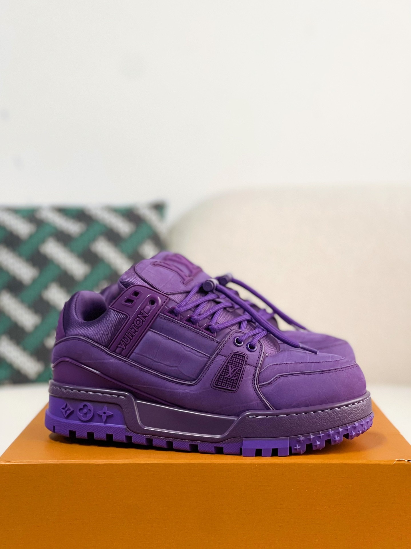 「#1572」LOUIS VUITTON TRAINER MAXI SNEAKERS - 图片 2