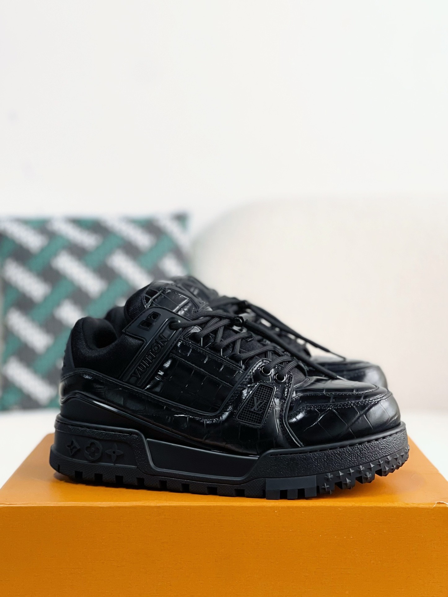 「#1573」LOUIS VUITTON TRAINER MAXI SNEAKERS - 图片 2