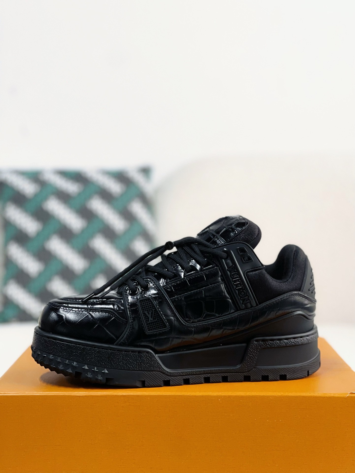 「#1573」LOUIS VUITTON TRAINER MAXI SNEAKERS - 图片 4