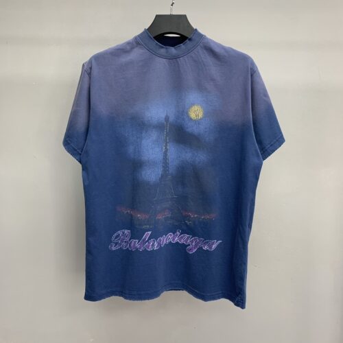 「#1585」Balenciaga Night View Tower T-shirt