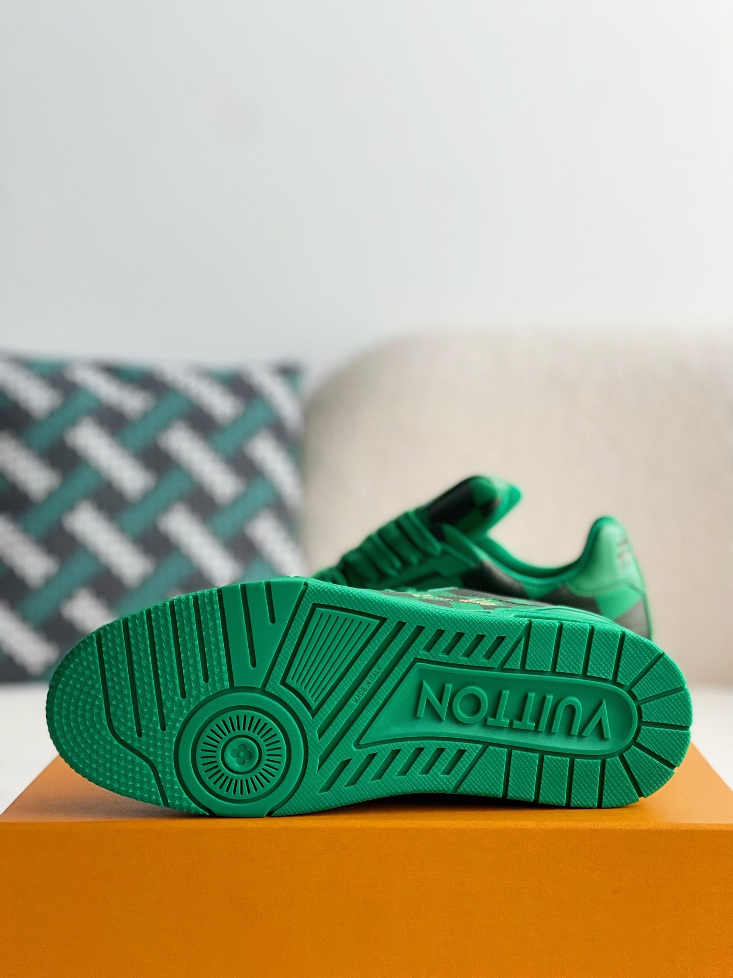 「#1663」LOUIS VUITTON TRAINER MAXI SNEAKERS - 图片 5