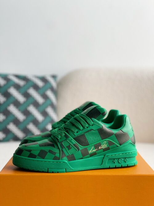 「#1663」LOUIS VUITTON TRAINER MAXI SNEAKERS