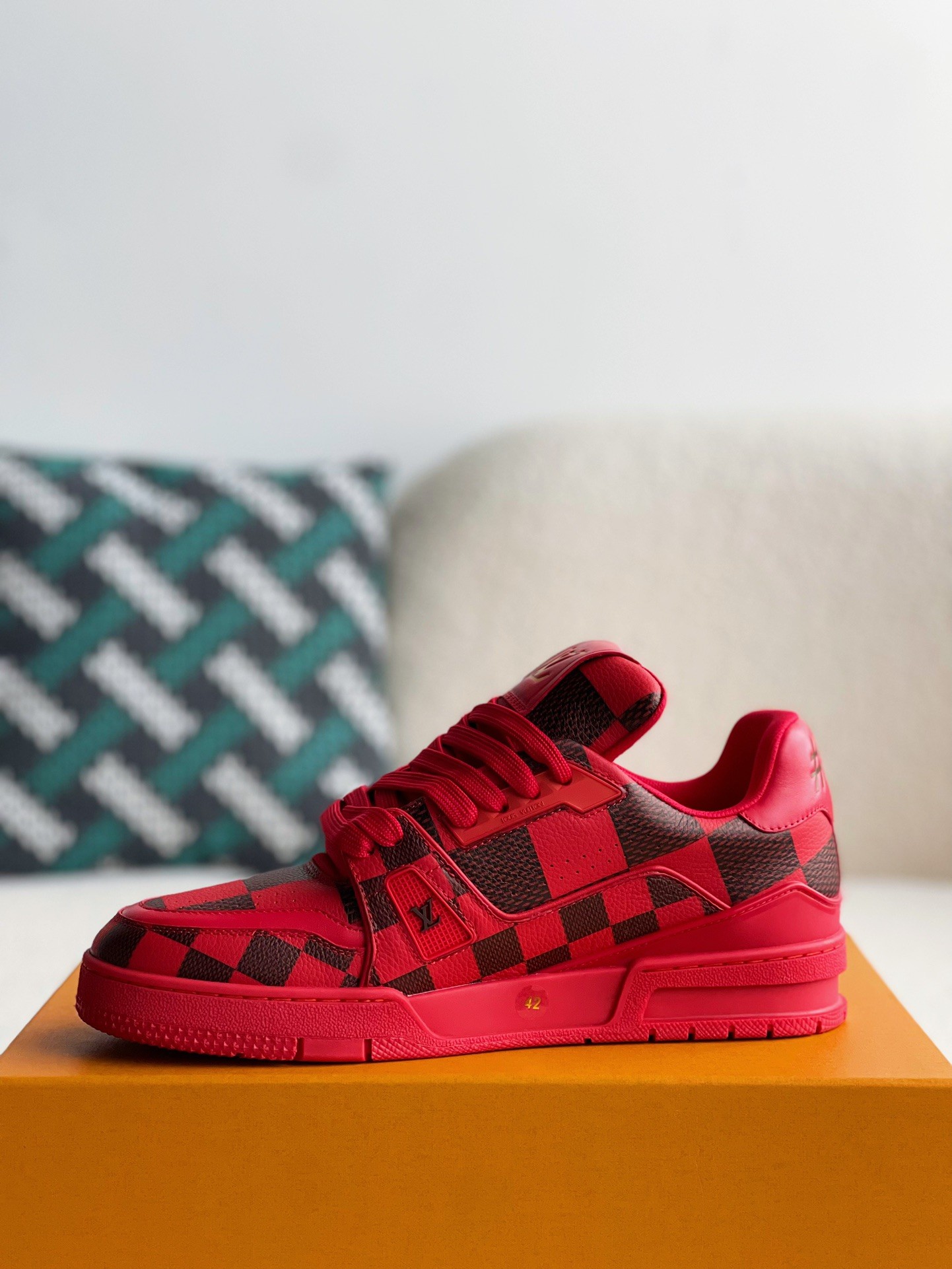 「#1664」LOUIS VUITTON TRAINER MAXI SNEAKERS - 图片 4