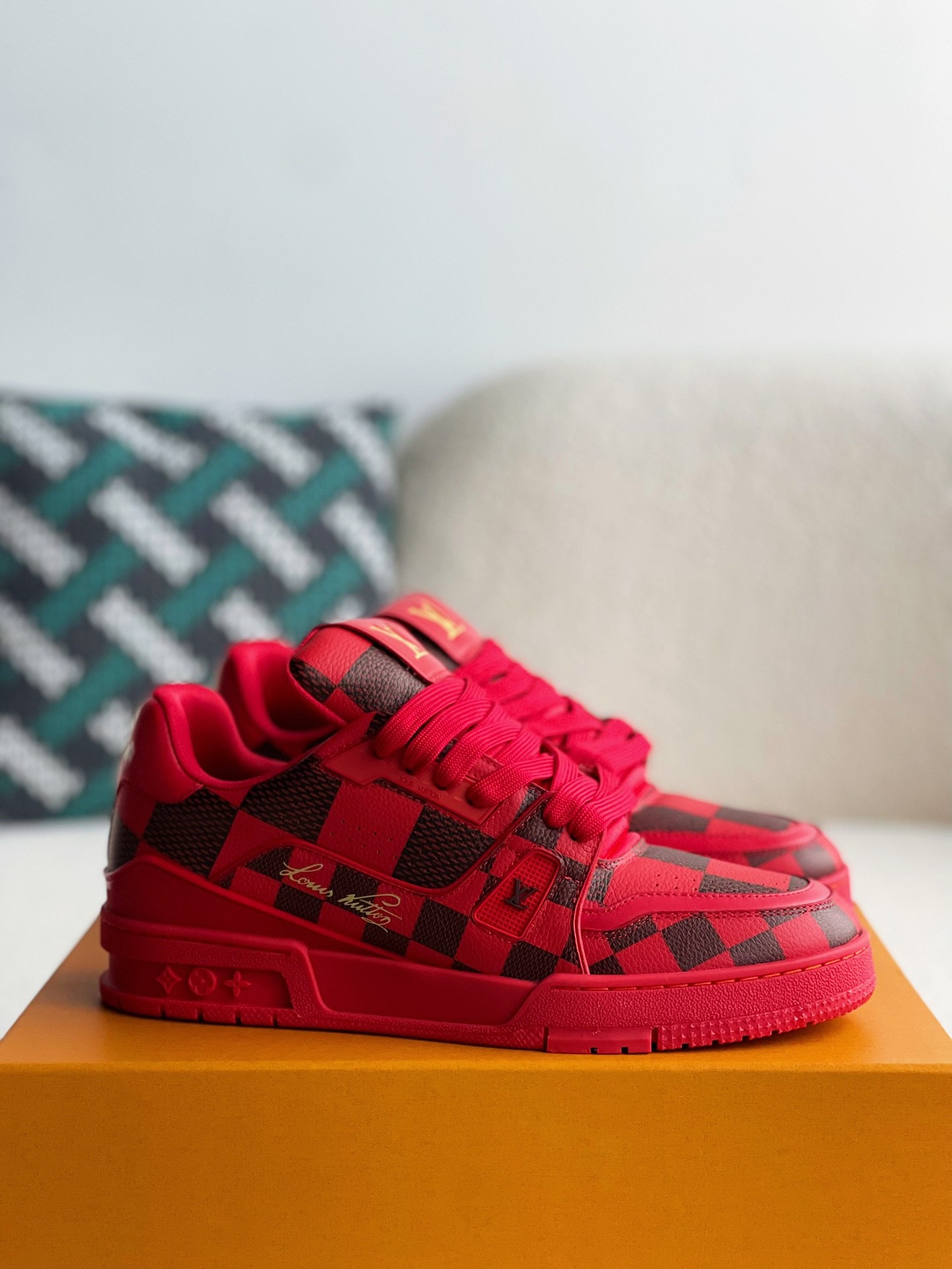 「#1664」LOUIS VUITTON TRAINER MAXI SNEAKERS - 图片 2