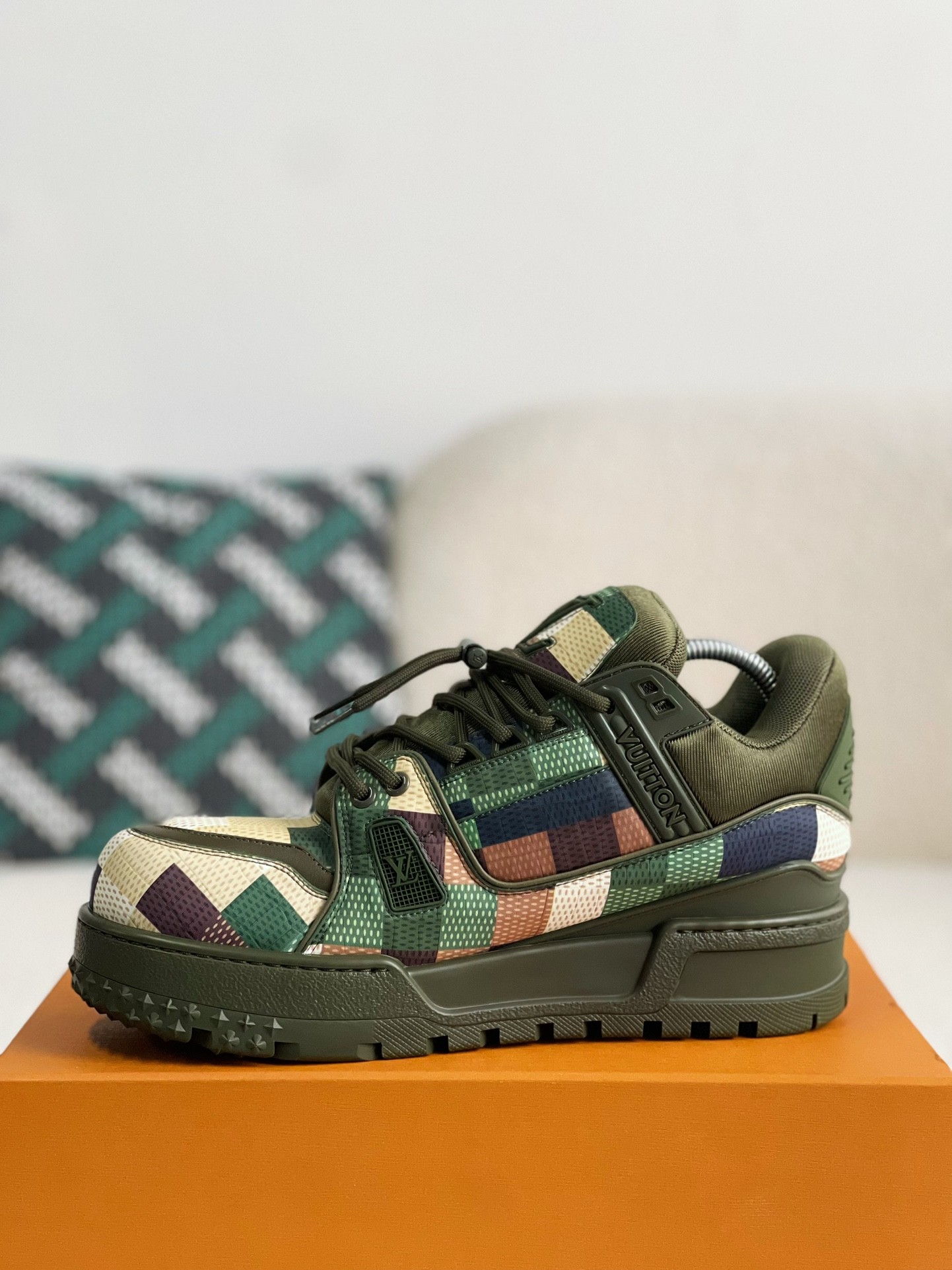「#1670」LOUIS VUITTON TRAINER MAXI SNEAKERS - 图片 4