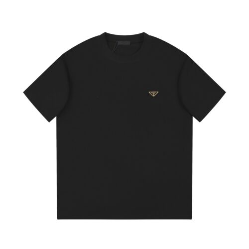 「#1681」Prada new classic metal logo t-shirt spring summer 2024