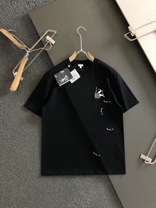 「#1696」LOEWE Embroidered animal t-shirt