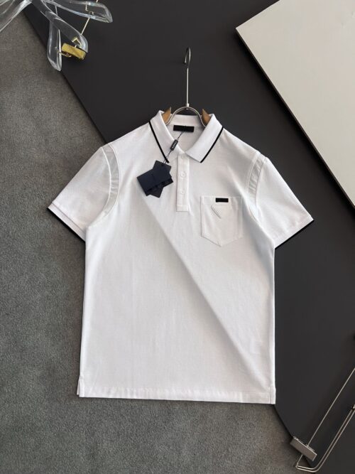 「#1717」Prada New Men’s polo shirts for spring/summer 2024