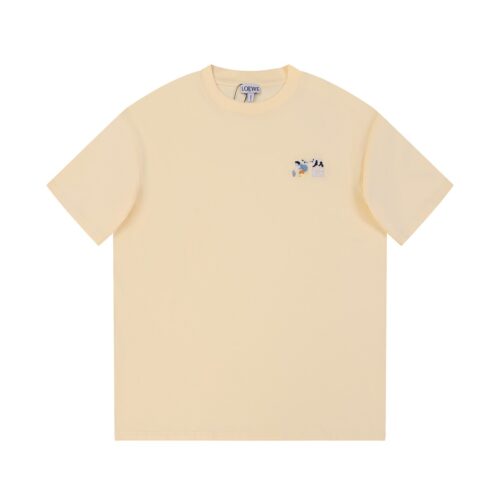 「#1725」LOEWE Spring/summer 2024 new round neck T-shirt