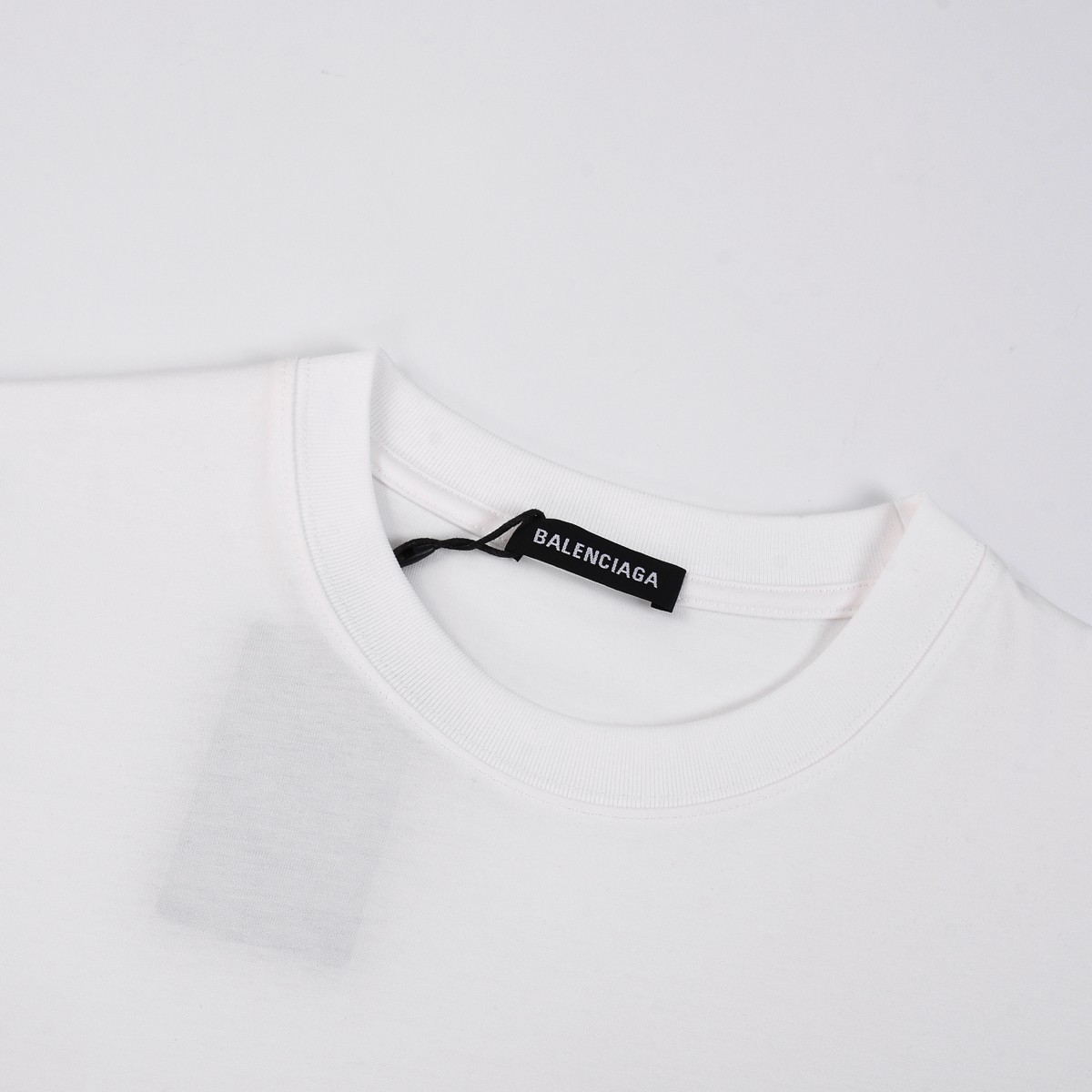 「#1744」Balenciaga 24s embroidered fabric t-shirt - 图片 2