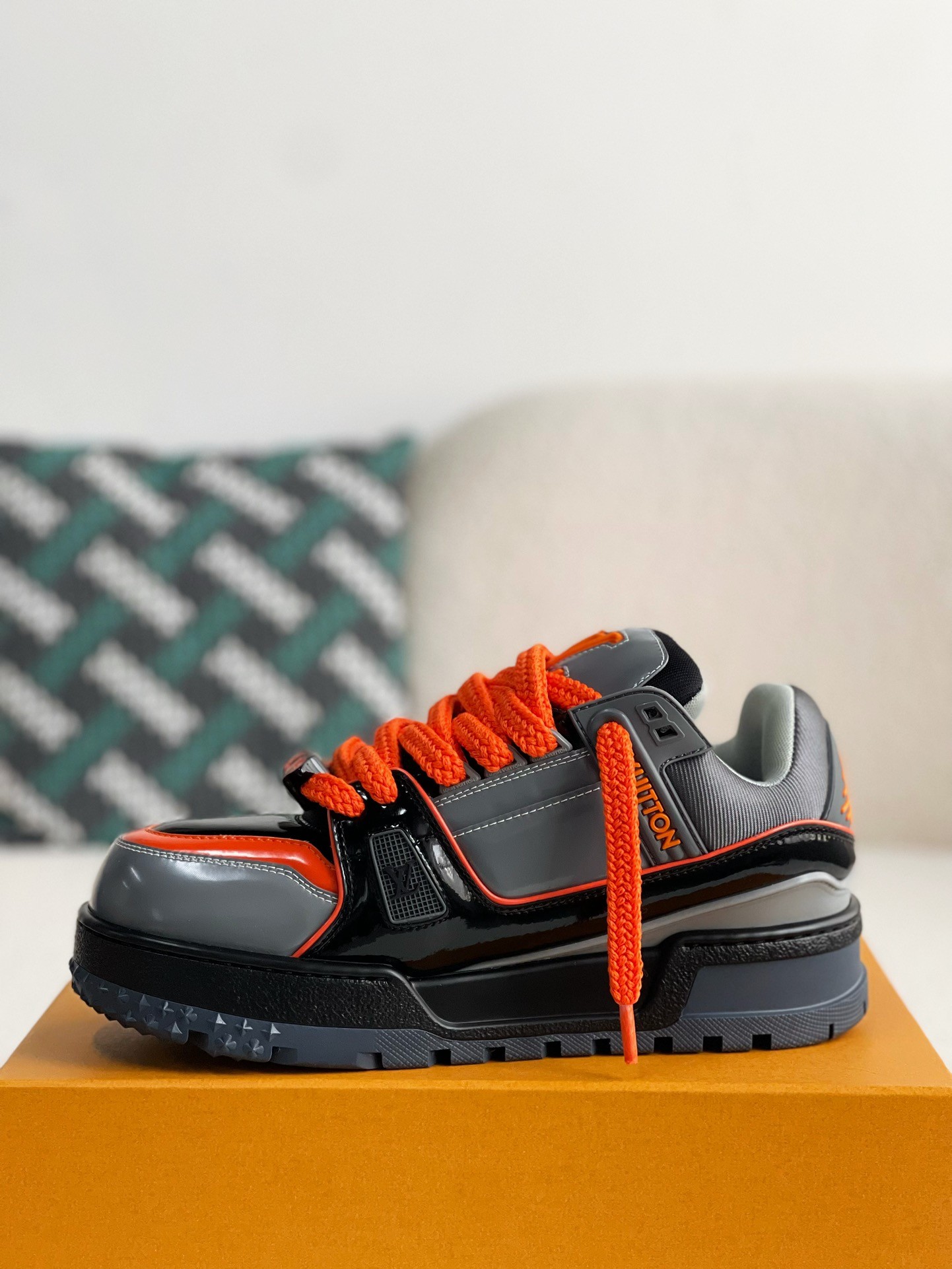 「#1761」LOUIS VUITTON TRAINER MAXI SNEAKERS - 图片 4