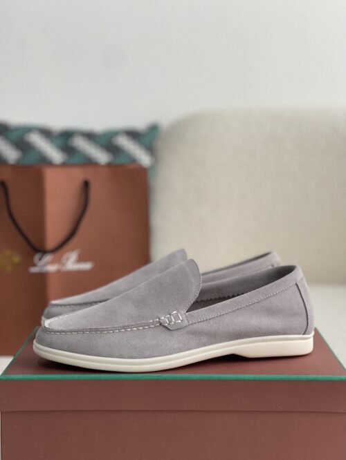 「#1831」Loro Piana Summer Charms Walk Moccasin Shoes