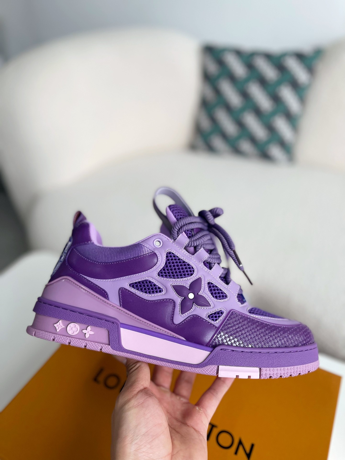 「#1841」LOUIS VUITTON SKATE SNEAKERS - 图片 6