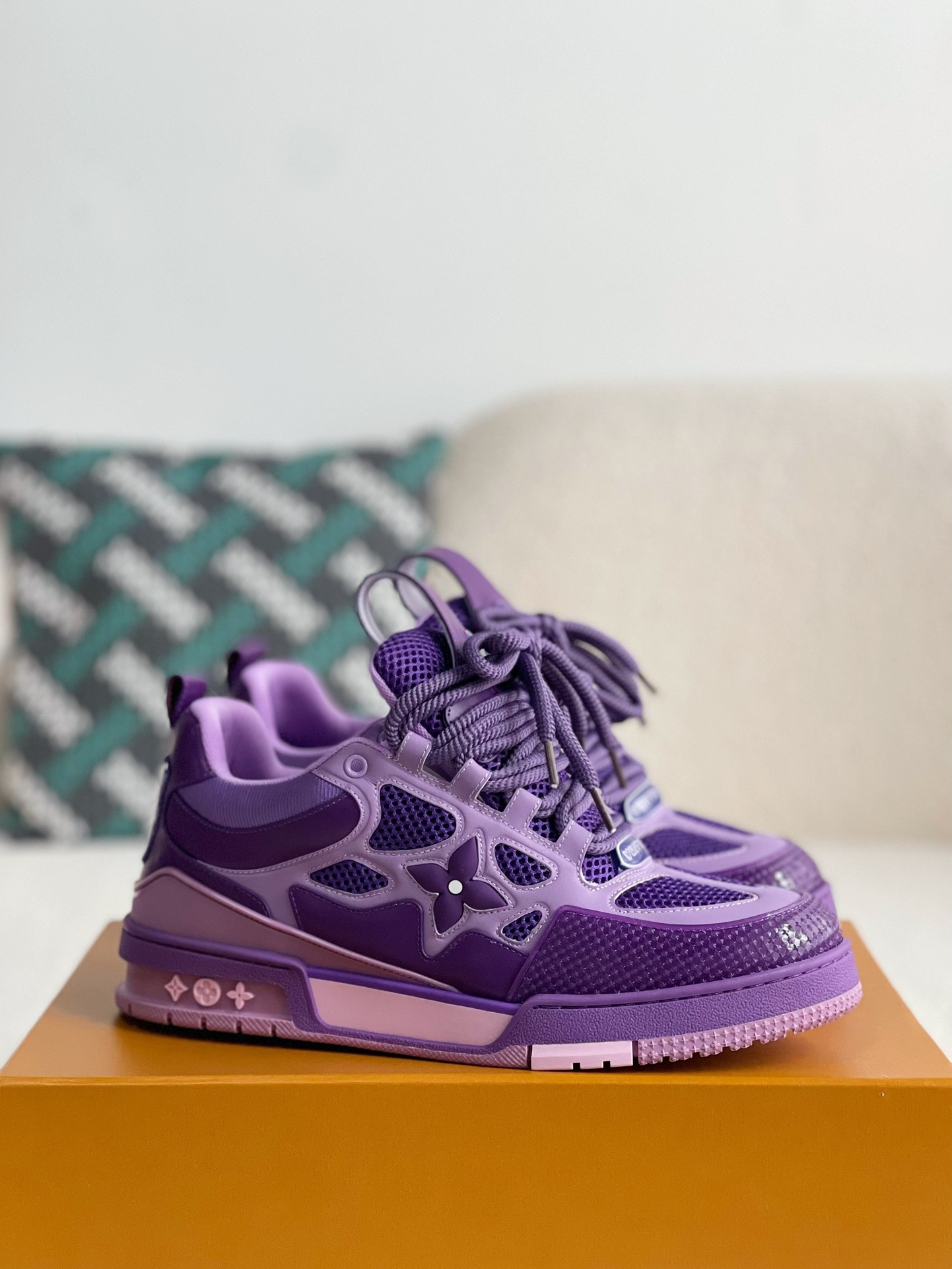 「#1841」LOUIS VUITTON SKATE SNEAKERS - 图片 2