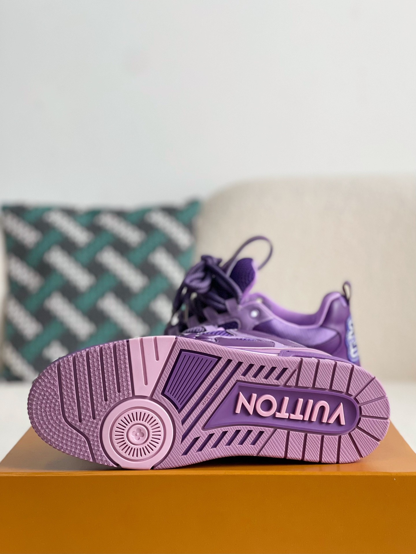 「#1841」LOUIS VUITTON SKATE SNEAKERS - 图片 5