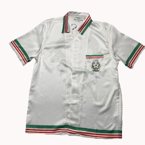 「#1886」Casablanca SS21 Spring/summer Tennis Clu short shirts