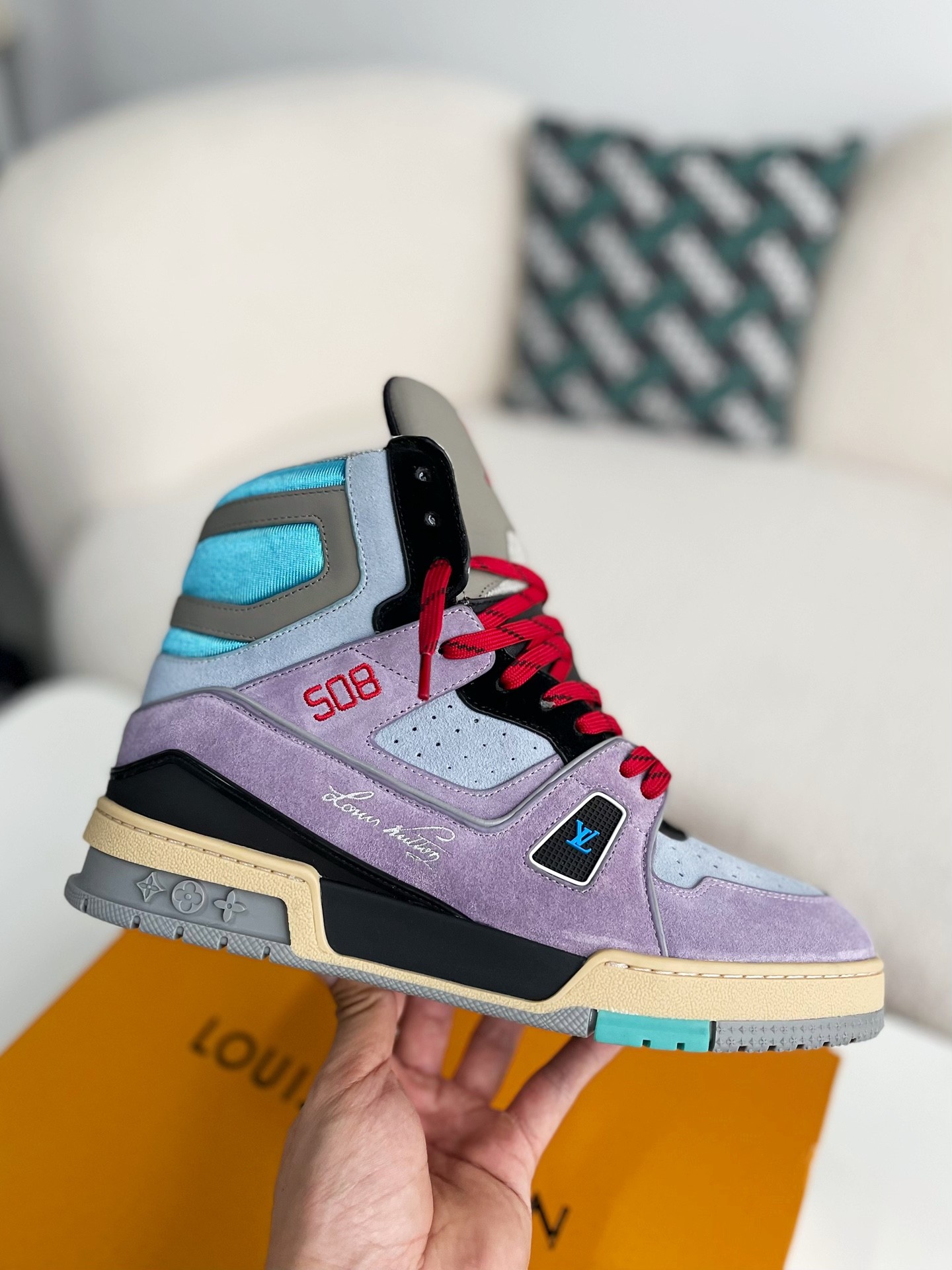 「#1928」LOUIS VUITTON TRAINER SNEAKERS - 图片 6