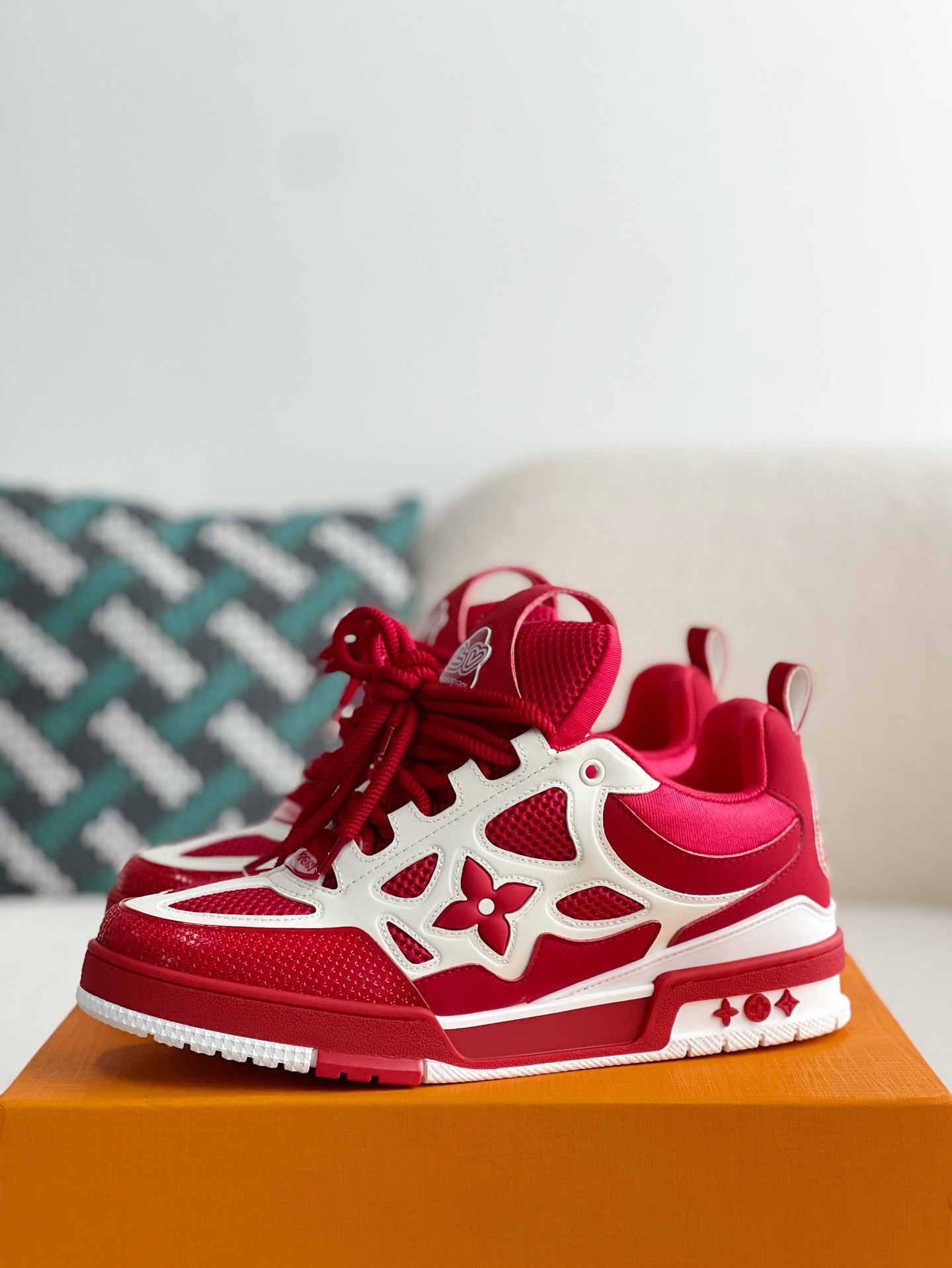 「#312」LOUIS VUITTON SKATE SNEAKERS