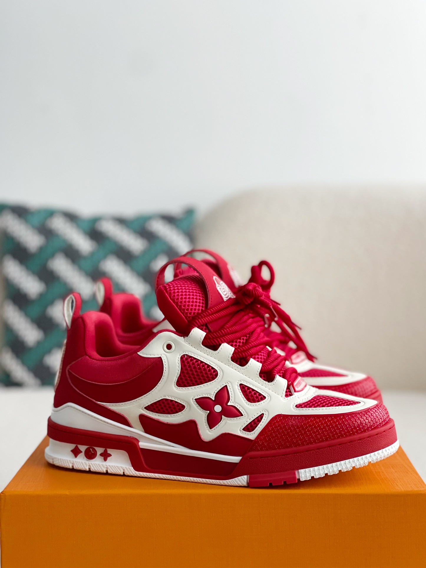 「#312」LOUIS VUITTON SKATE SNEAKERS - 图片 2
