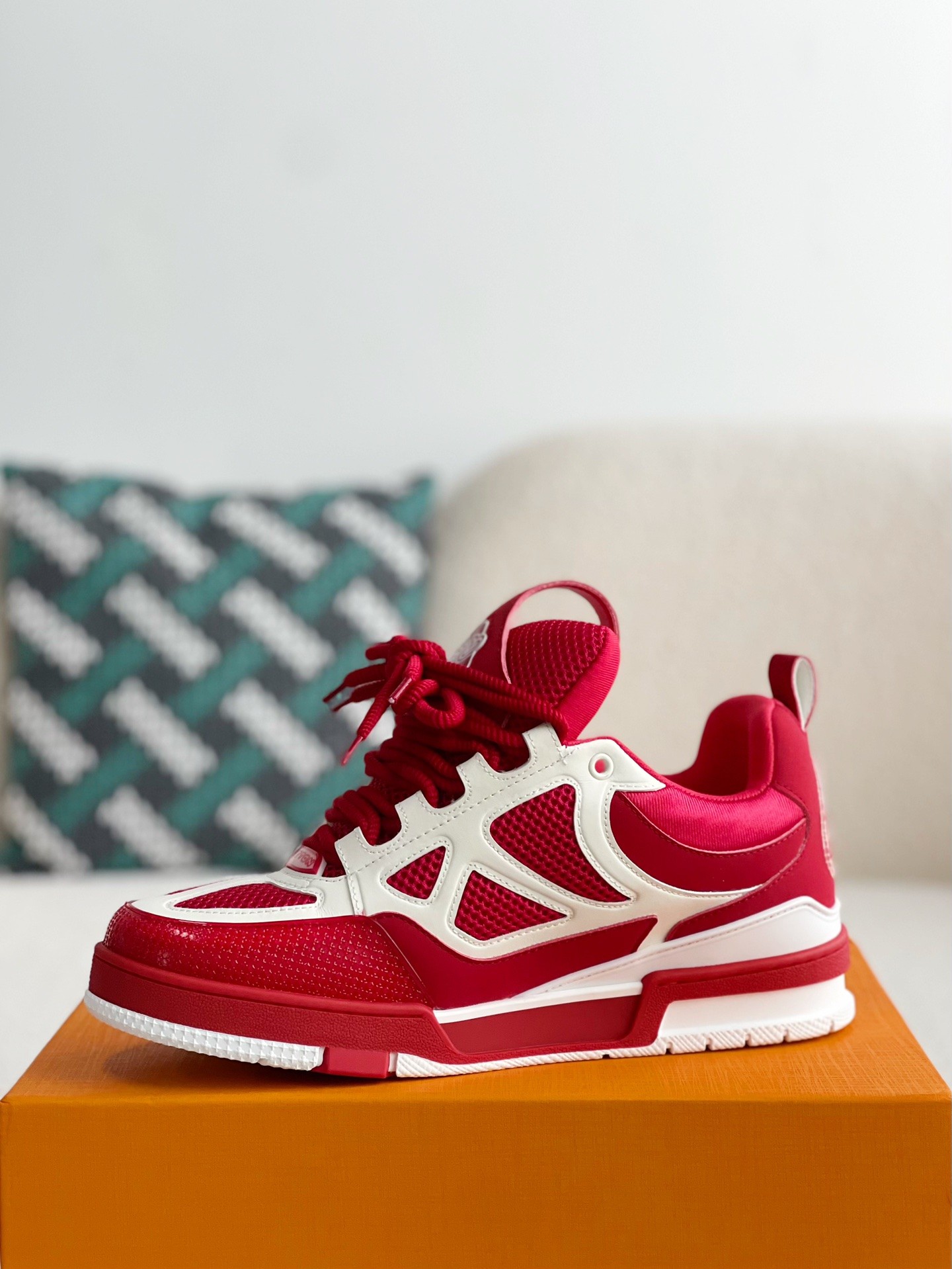 「#312」LOUIS VUITTON SKATE SNEAKERS - 图片 4
