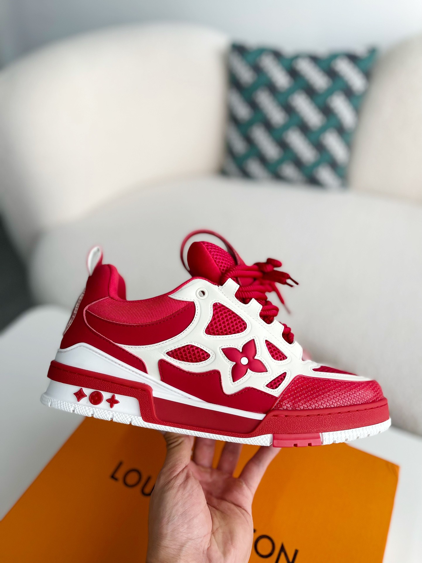 「#312」LOUIS VUITTON SKATE SNEAKERS - 图片 6