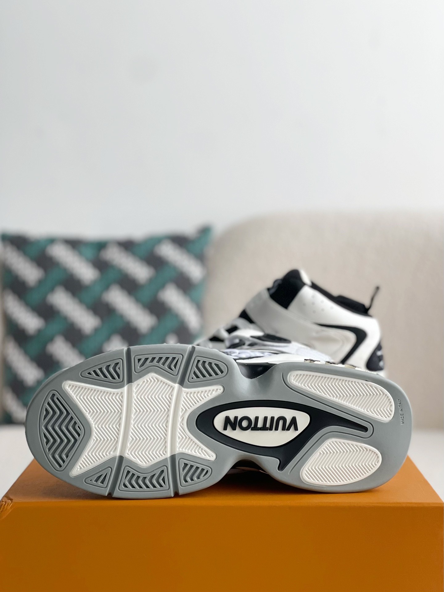「#1966」LOUIS VUITTON Trainer Adjustable Mode Paste Sports Casual Shoes - 图片 5