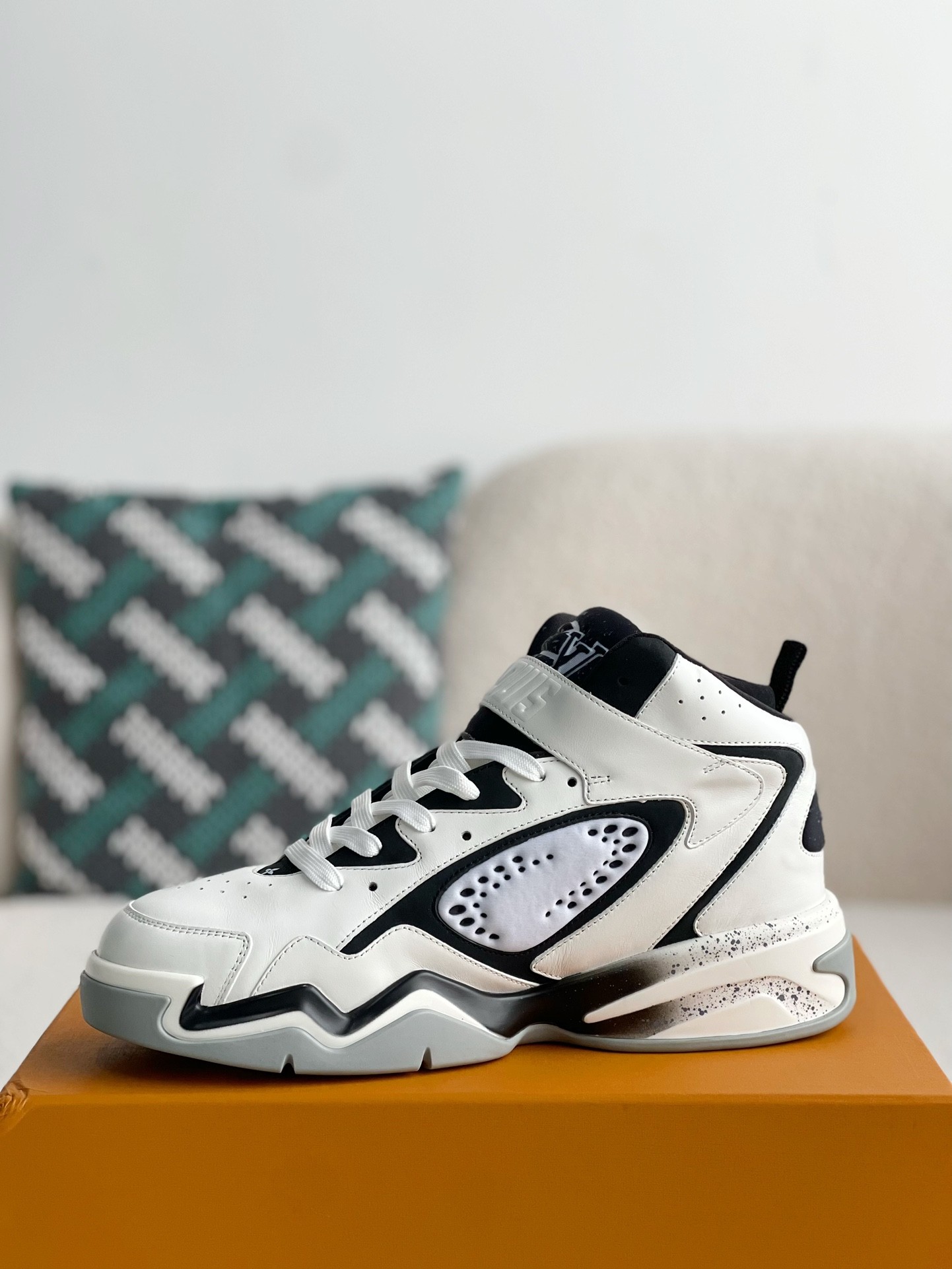 「#1966」LOUIS VUITTON Trainer Adjustable Mode Paste Sports Casual Shoes - 图片 4