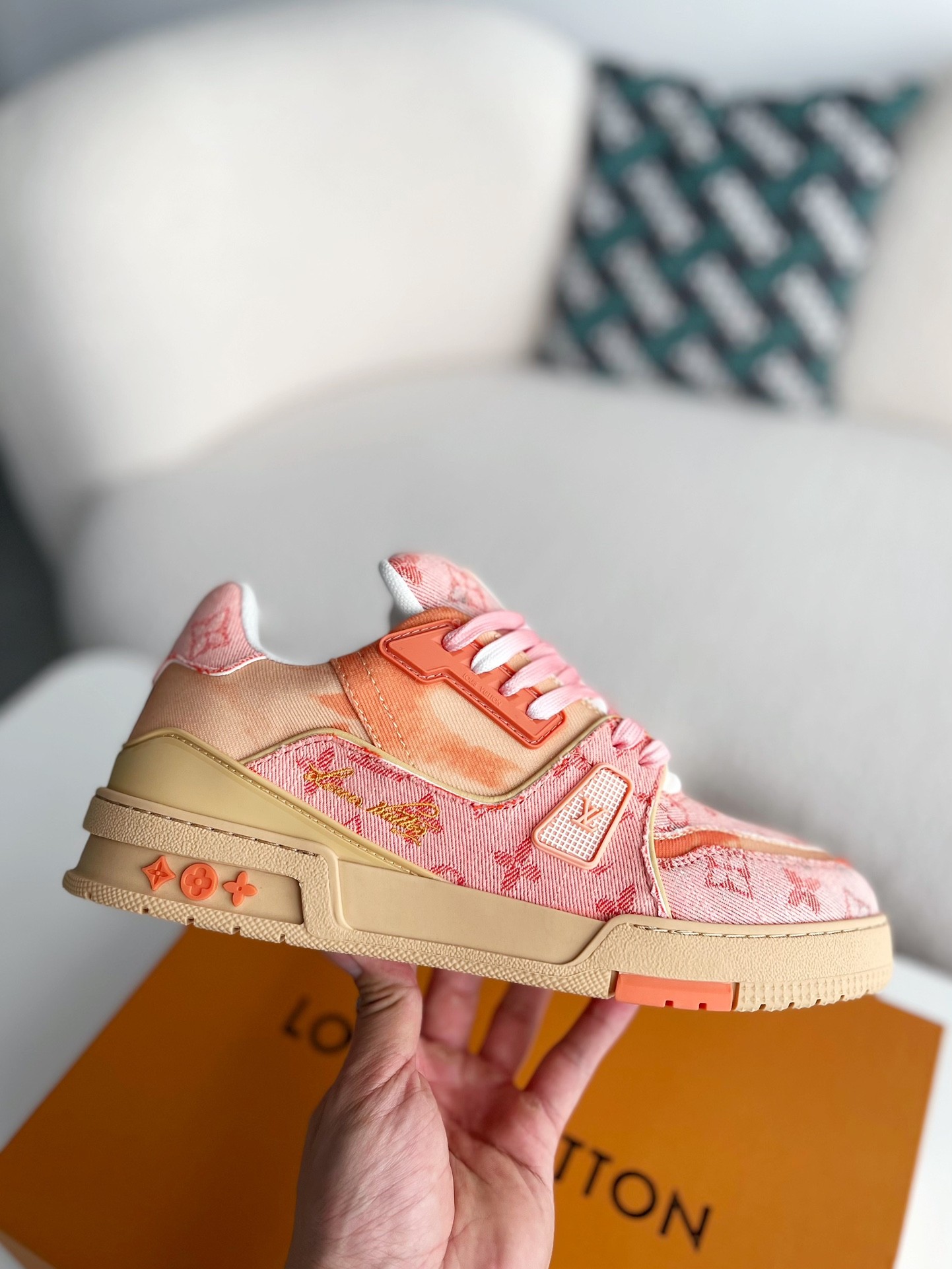 「#1995」 LOUIS VUITTON TRAINER SNEAKERS - 图片 6