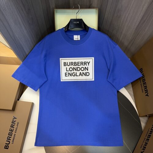 「#2013」Burberry 2024ss latest, logo printed cotton three-dimensional loose t-shirt