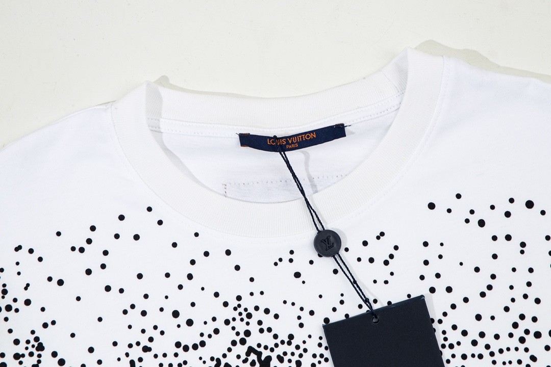 「#2027」Louis Vuitton Ink-jet, graffiti Logo t-shirt - 图片 3