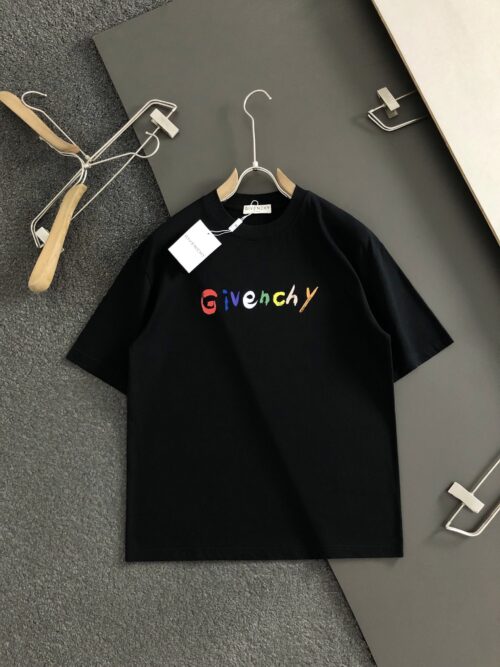 「#2058」Givenchy Colored hand-painted letters t-shirt