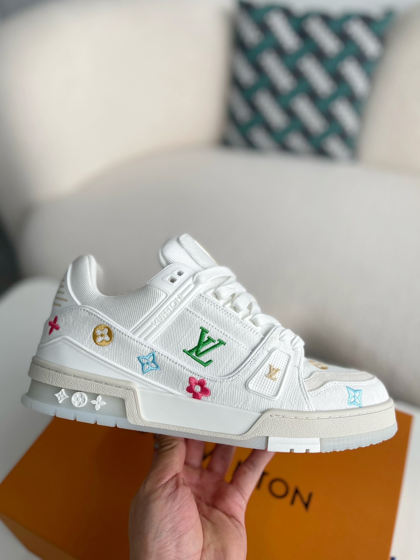 「#2081」LOUIS VUITTON SNEAKERS - 图片 6