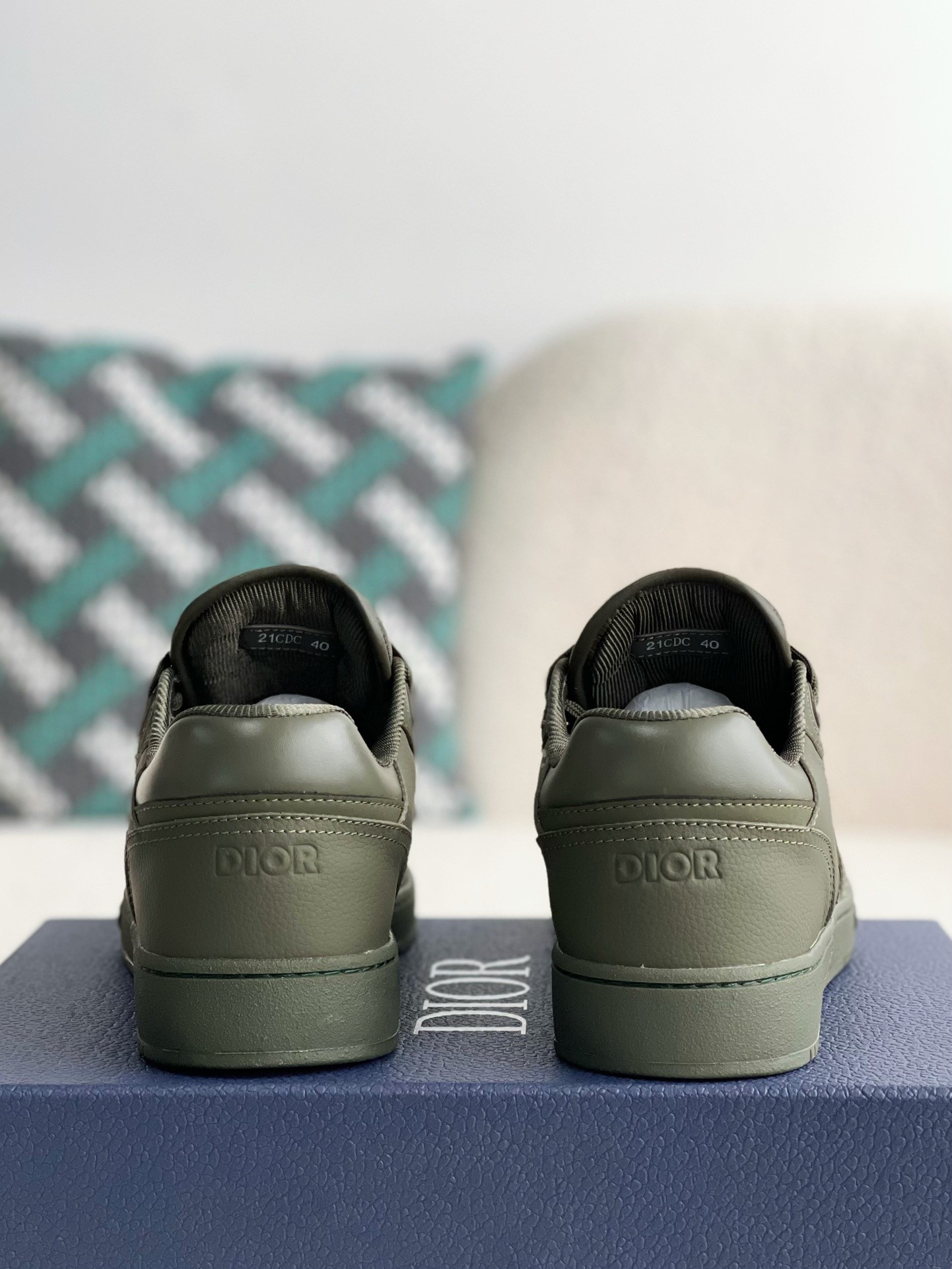 「#2082」DIOR B27 Oblique Sneakers - 图片 3