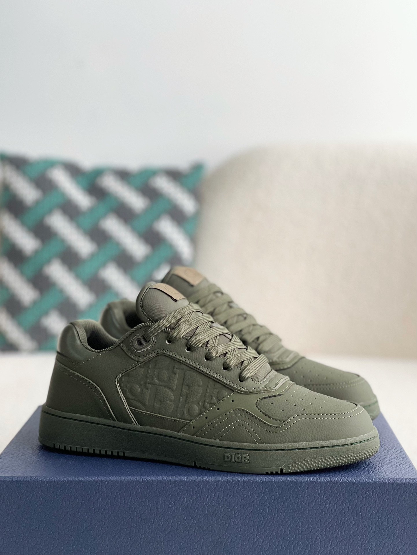 「#2082」DIOR B27 Oblique Sneakers - 图片 2
