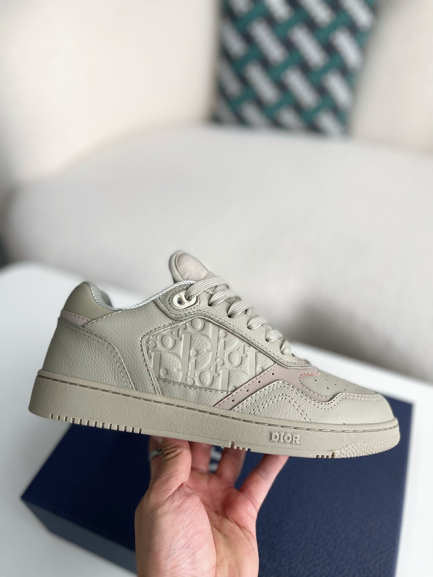「#2083」DIOR B27 Oblique Sneakers - 图片 6