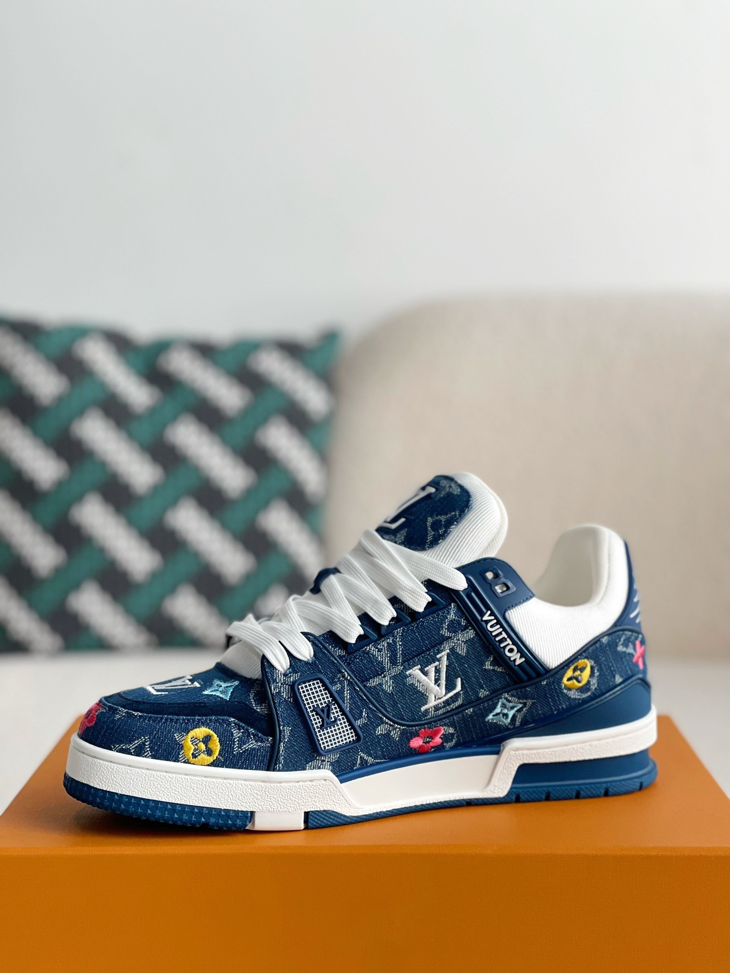 「#2091」LOUIS VUITTON SNEAKERS - 图片 4