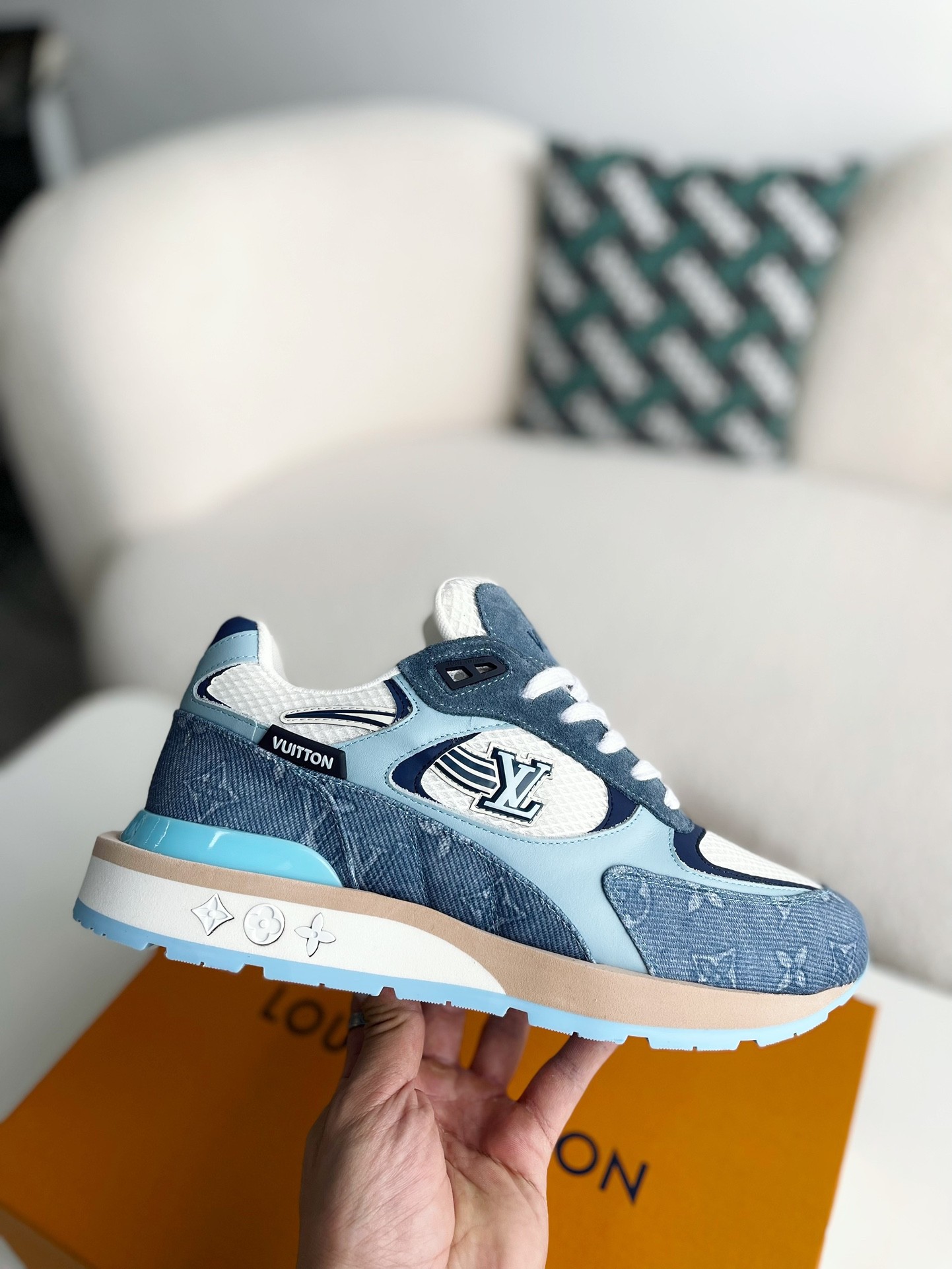 「#2109」LOUIS VUITTON Low-top running shoes - 图片 6
