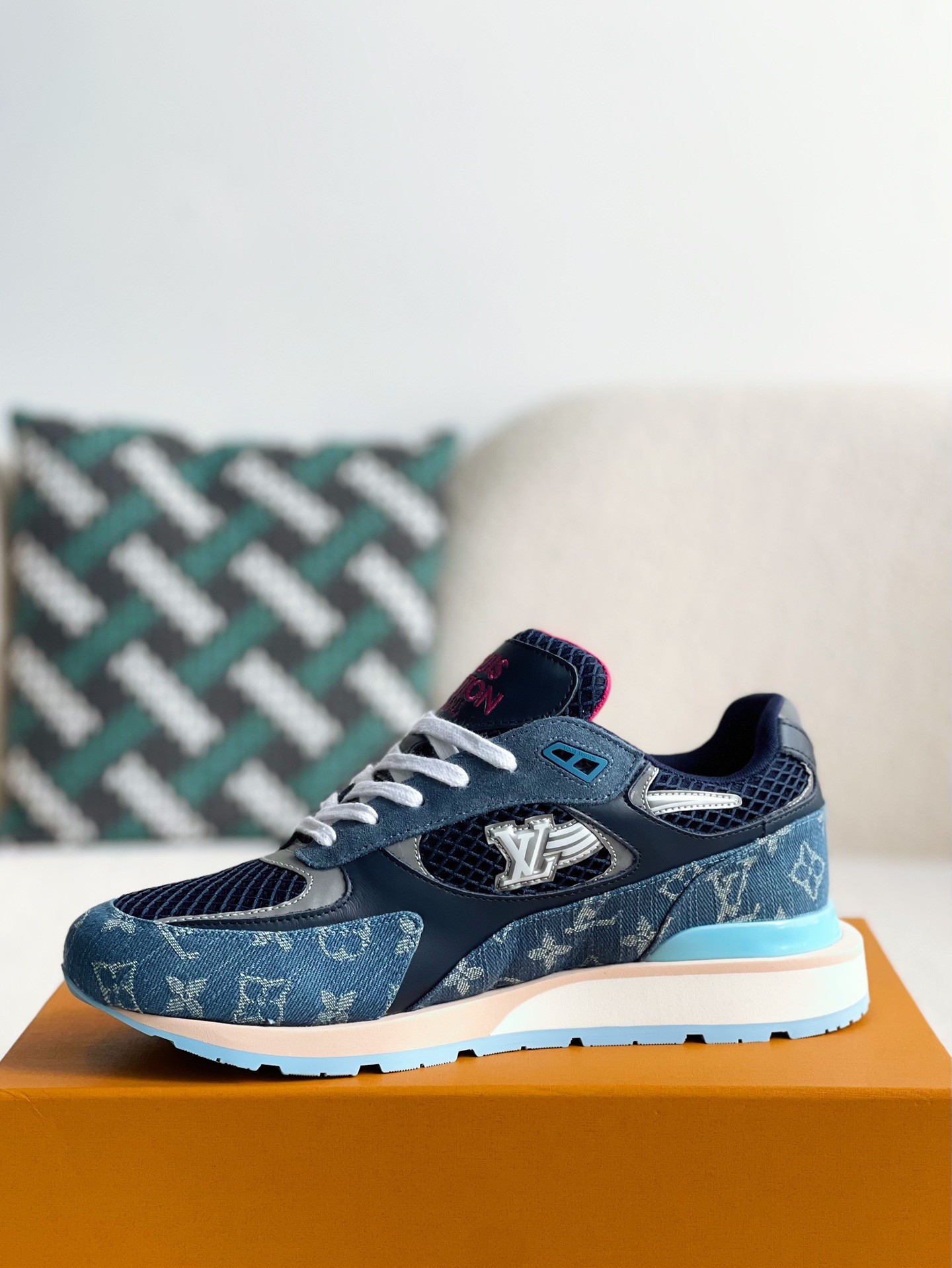 「#2111」LOUIS VUITTON Low-top running shoes - 图片 4
