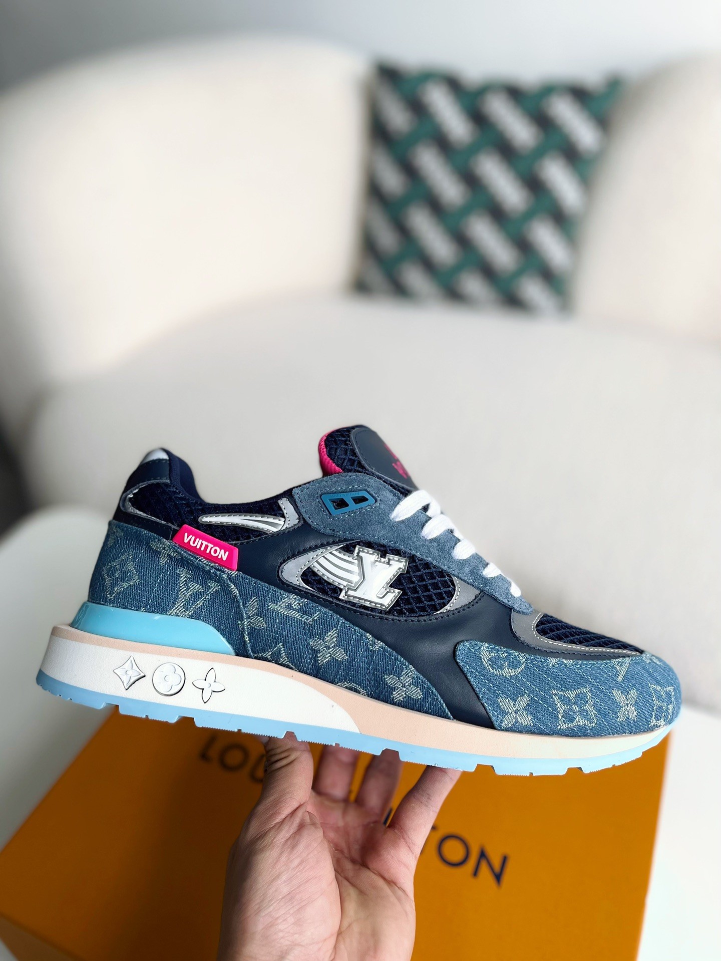 「#2111」LOUIS VUITTON Low-top running shoes - 图片 6