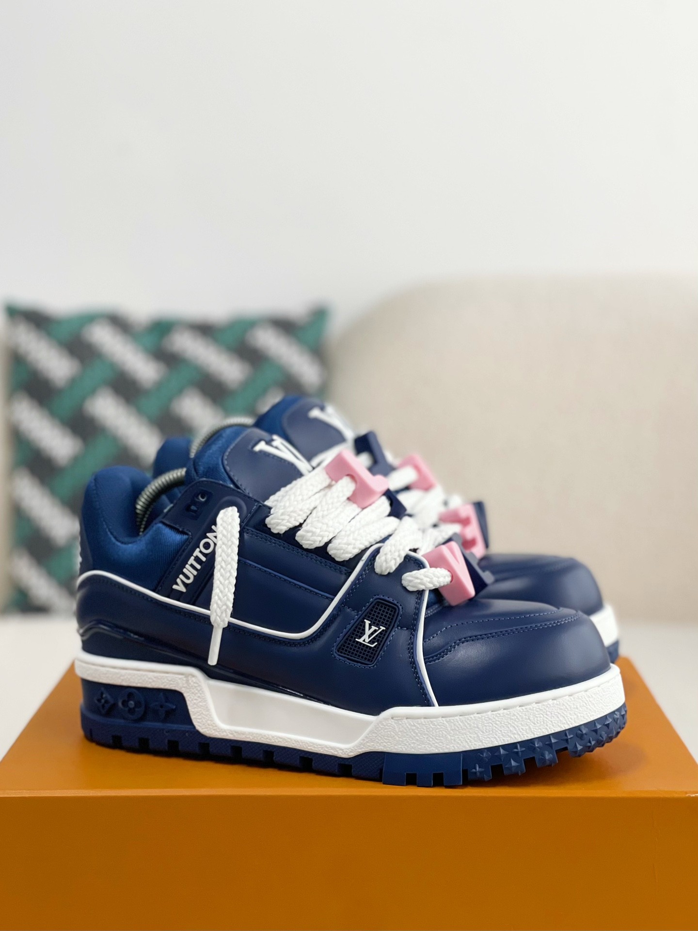 「#2199」LOUIS VUITTON TRAINER 2023Show style Sneakers - 图片 2
