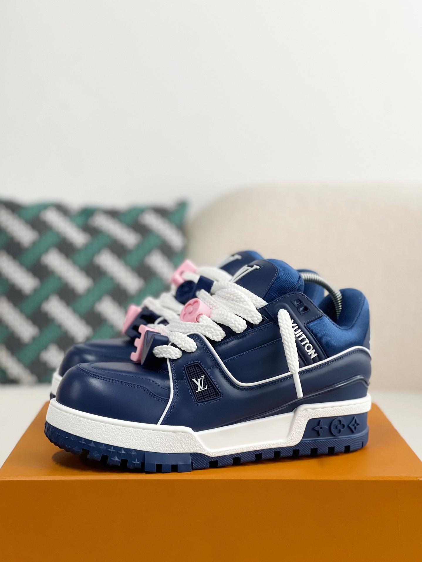 「#2199」LOUIS VUITTON TRAINER 2023Show style Sneakers