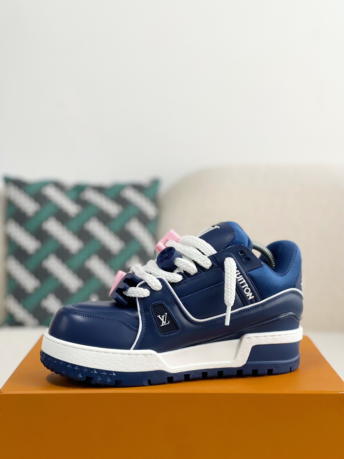 「#2199」LOUIS VUITTON TRAINER 2023Show style Sneakers - 图片 4