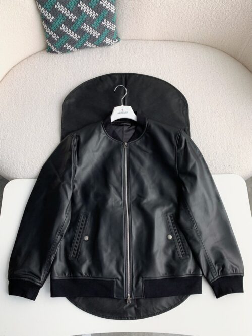 「#1266」Tom Ford Sheepskin baseball jacket