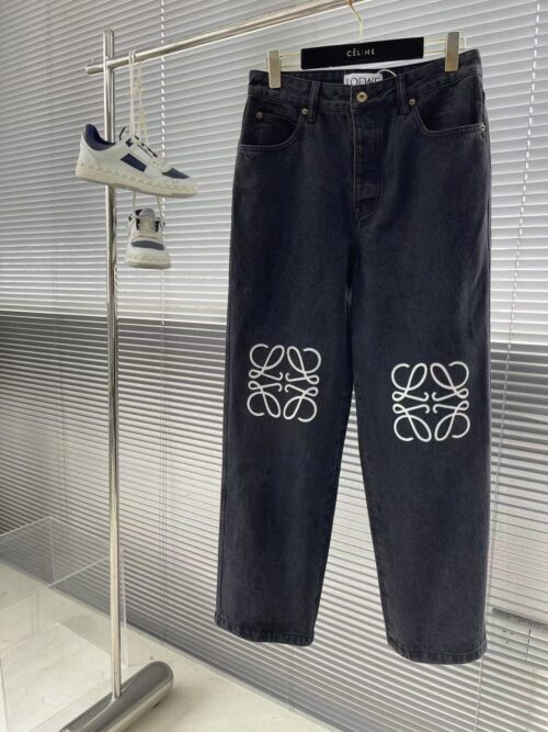 「#2232」24ss loewe anagram loose jeans