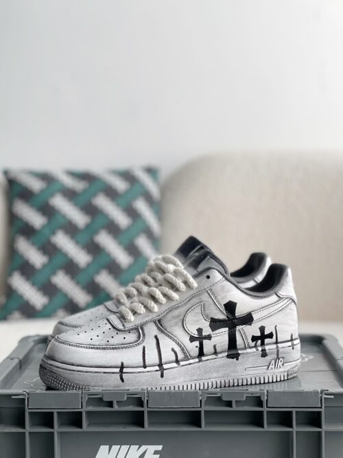 「#2294」Chrome Hearts x Nike Air Force 1 sneakers
