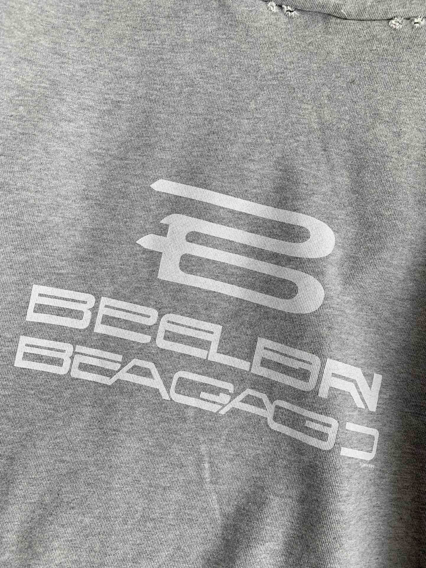 「#2336」Balenciaga logo print sports hooded sweatshirt - 图片 3