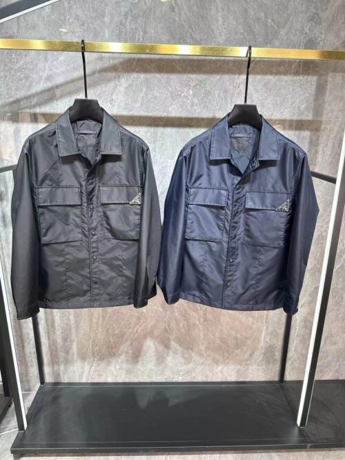 「#2342」PRADA Men's Hooded Jacket
