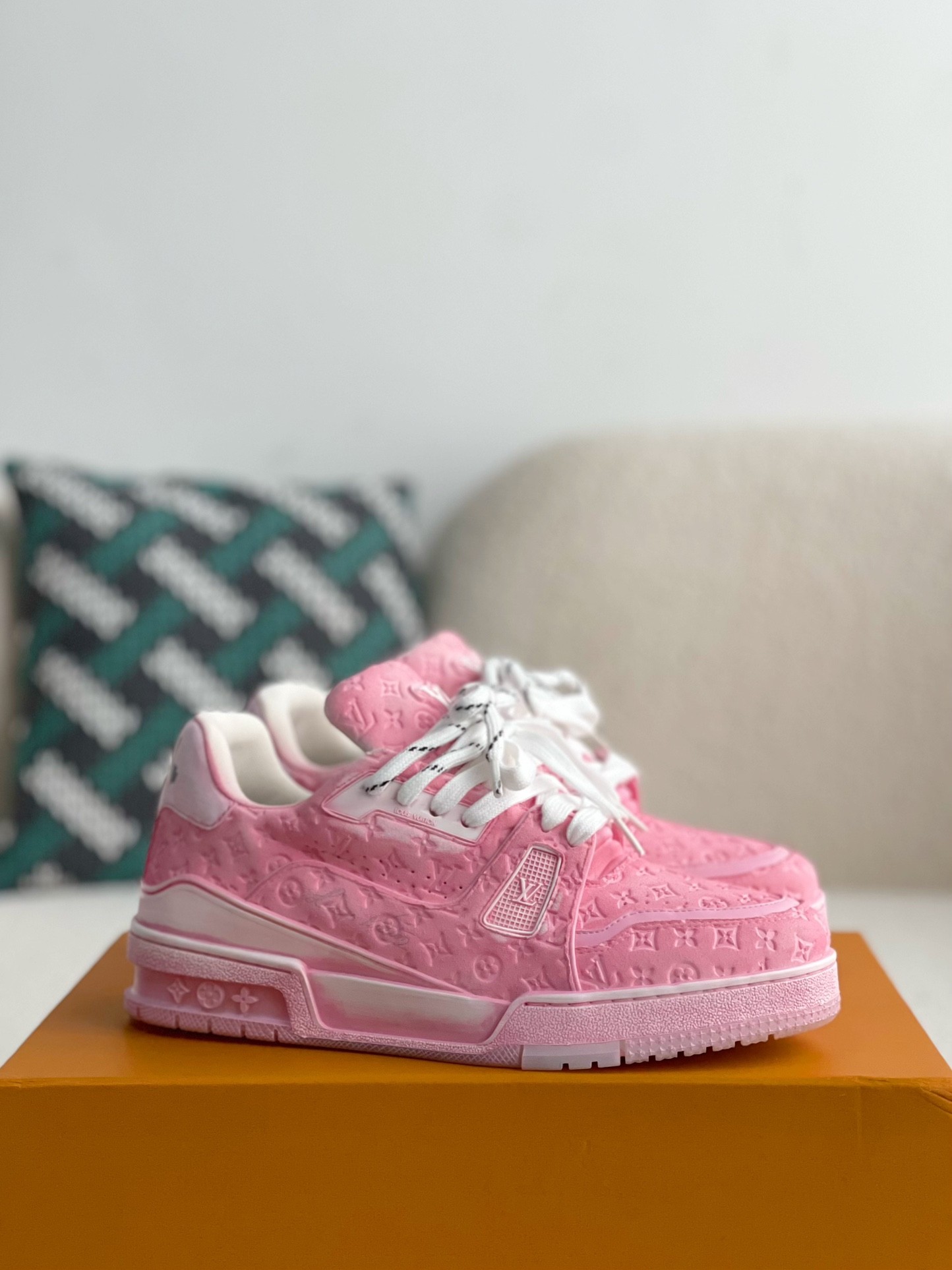 「#2416」 LOUIS VUITTON TRAINER SNEAKERS - 图片 2