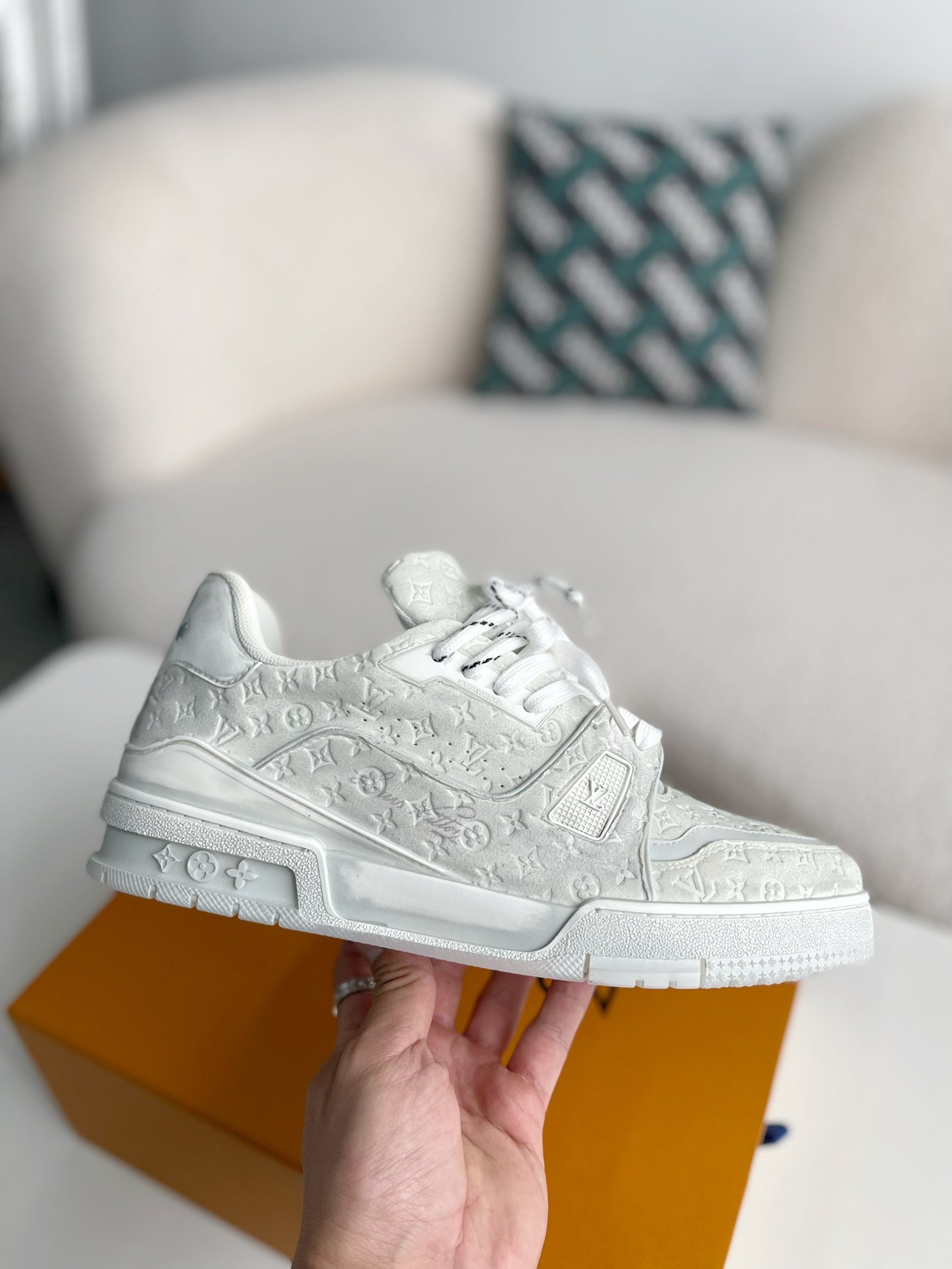 「#2417」 LOUIS VUITTON TRAINER SNEAKERS - 图片 6