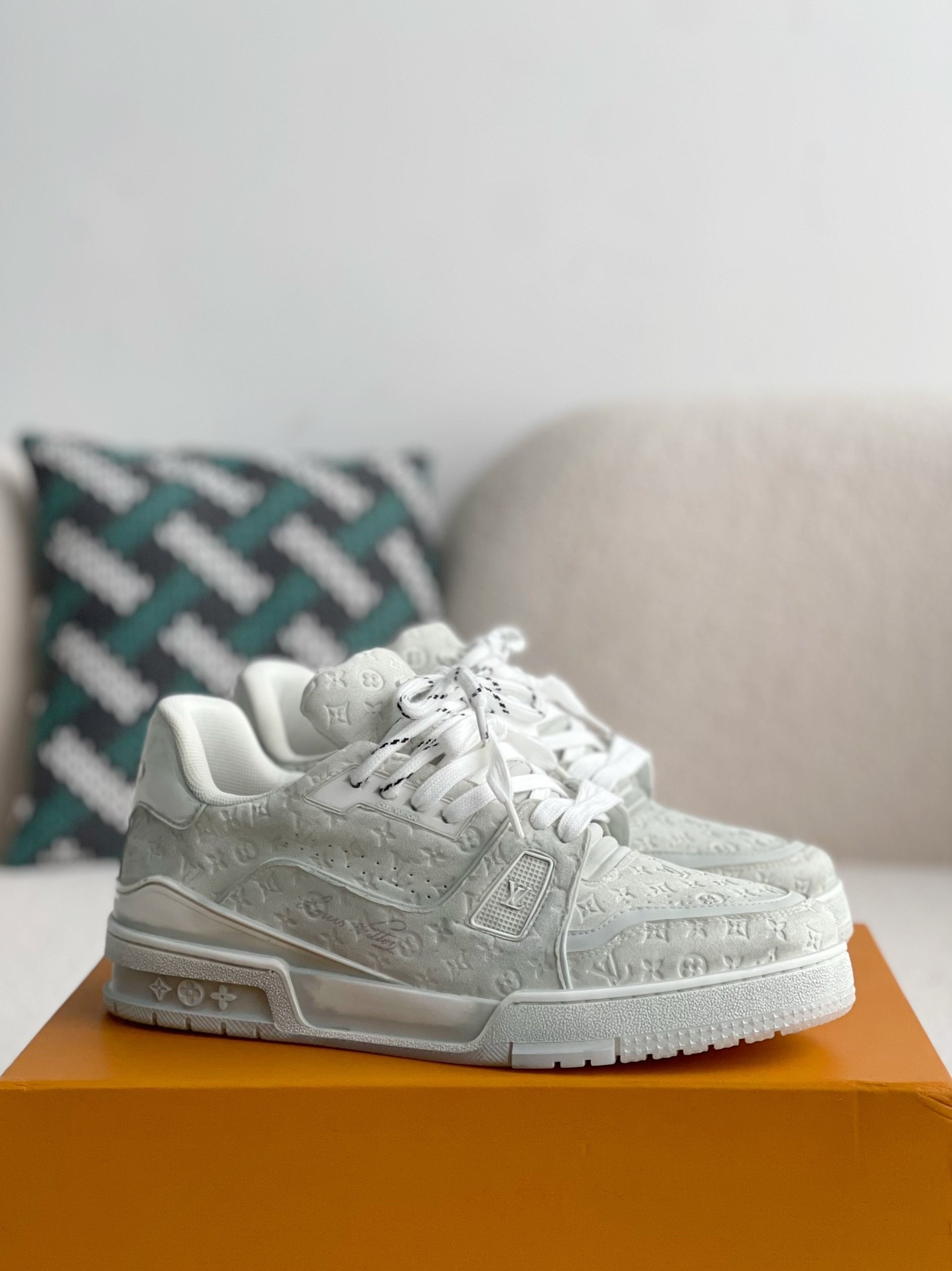 「#2417」 LOUIS VUITTON TRAINER SNEAKERS - 图片 2
